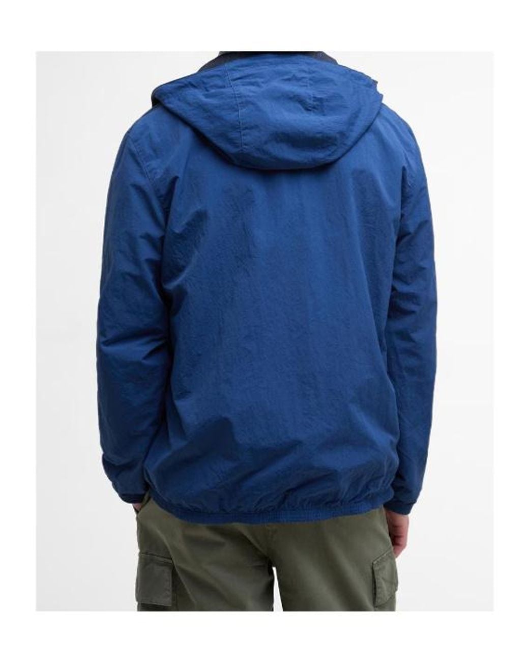 Barbour Blue Riverdale Showerproof Jacket for men