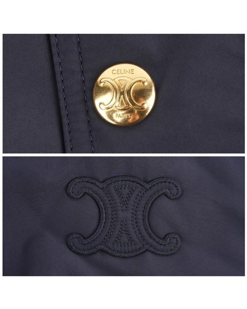 Céline Blue Triomphe Jacket