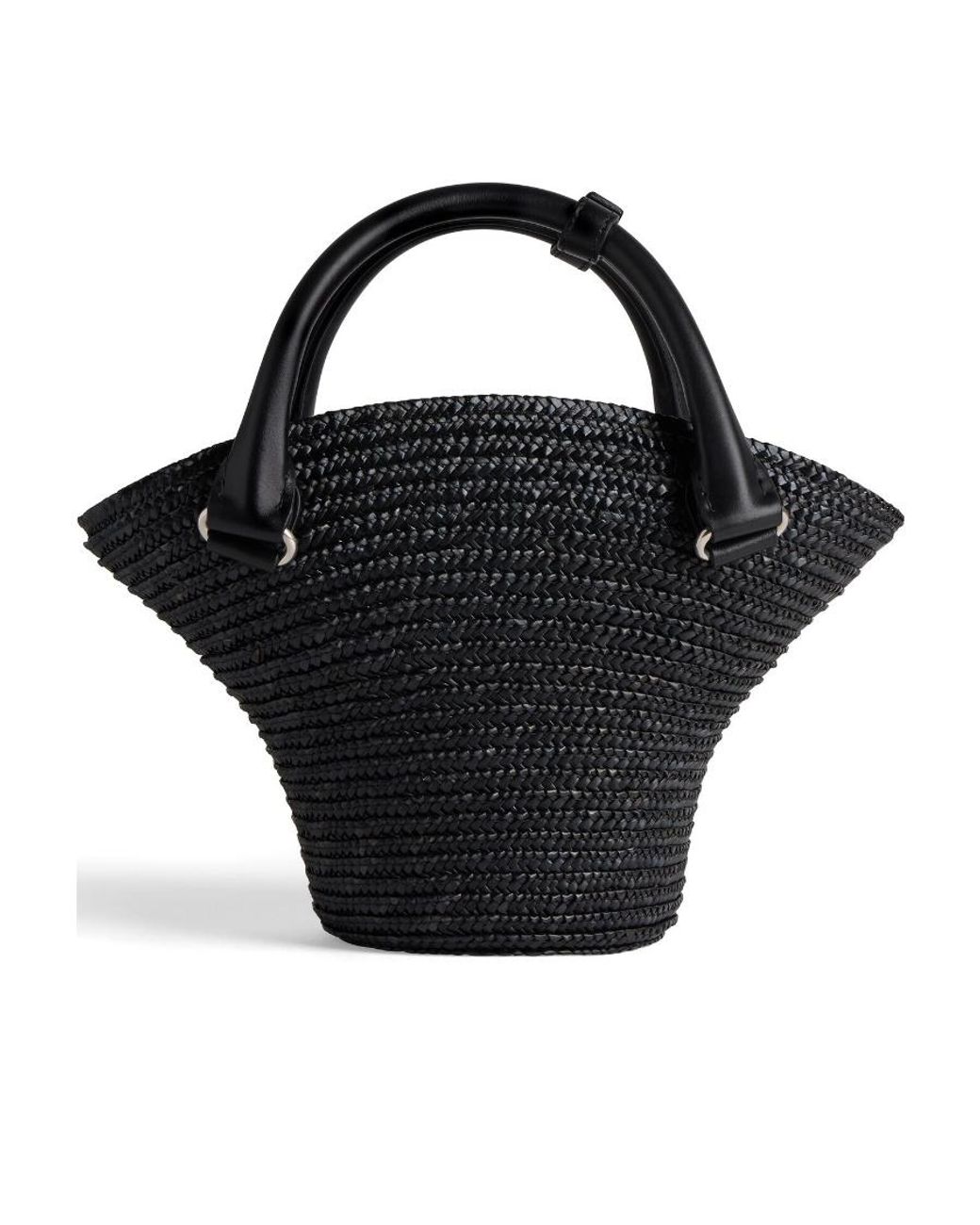 Balenciaga Black Beach Mini Tote Bag