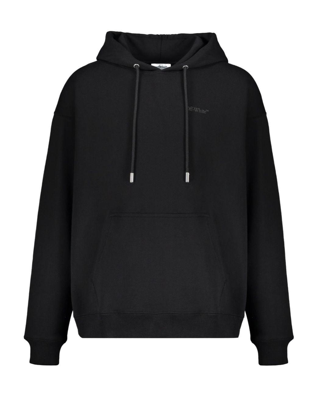 Off-White c/o Virgil Abloh Black Arrow Back Logo Hoodie for men