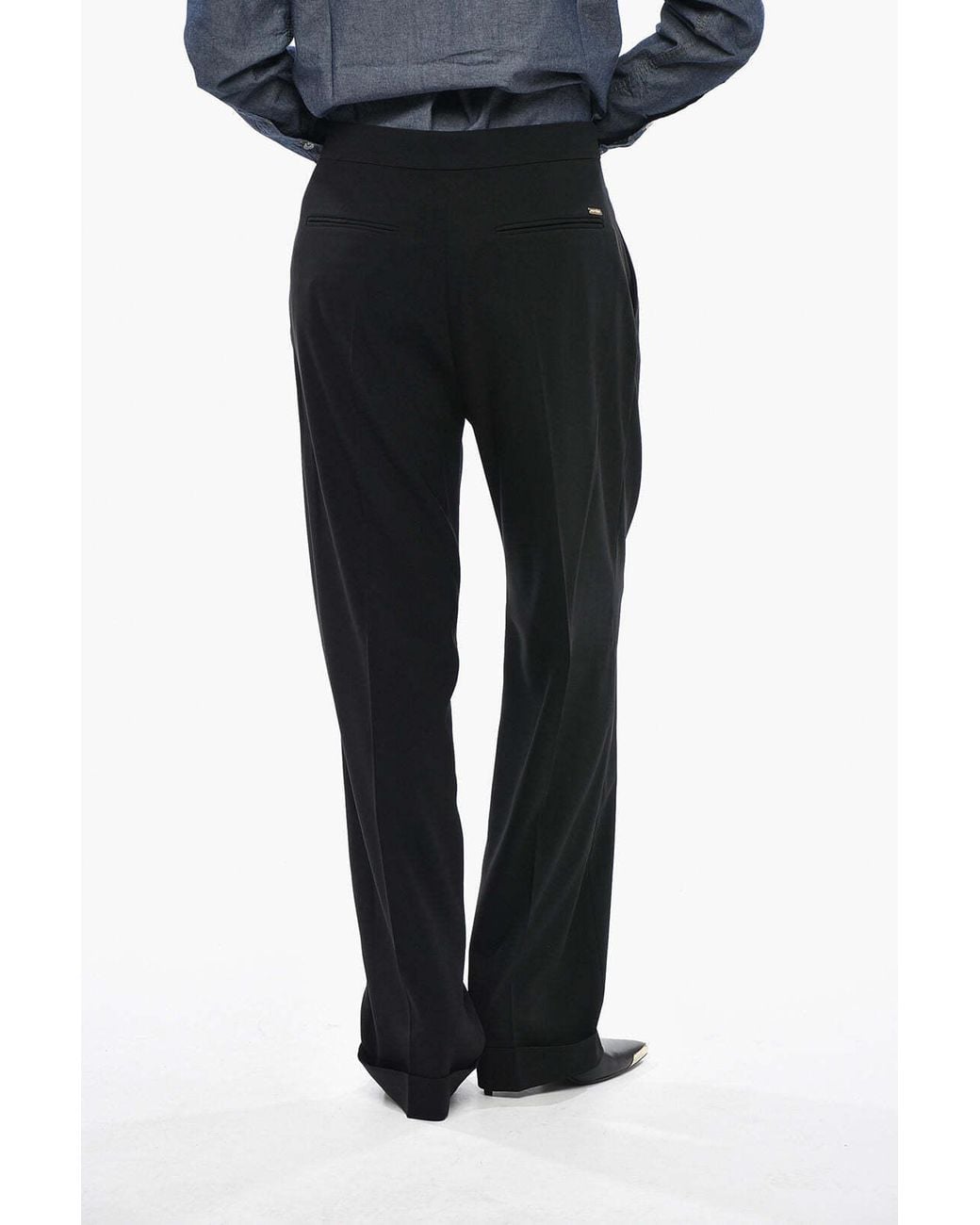 DSquared² Black Tailored Trousers