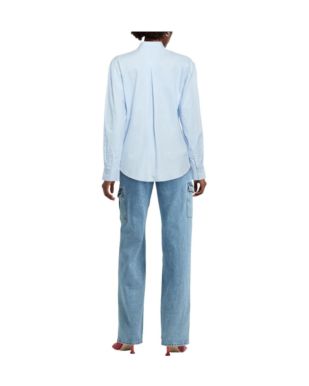 Rag & Bone Blue Solid Colour Shirts