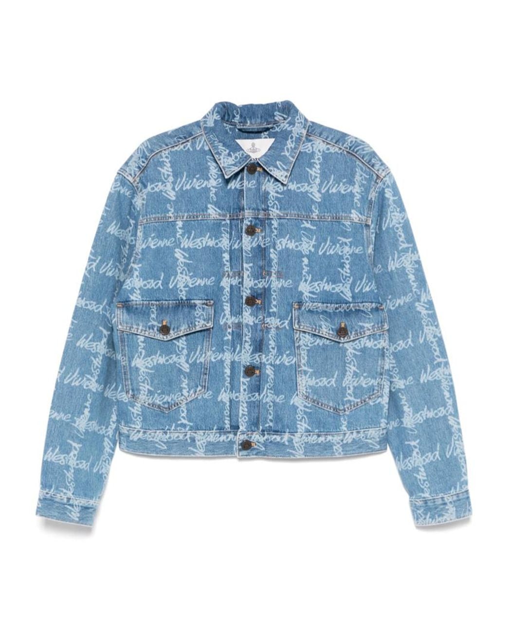 Vivienne Westwood Blue Marlene Jacket for men