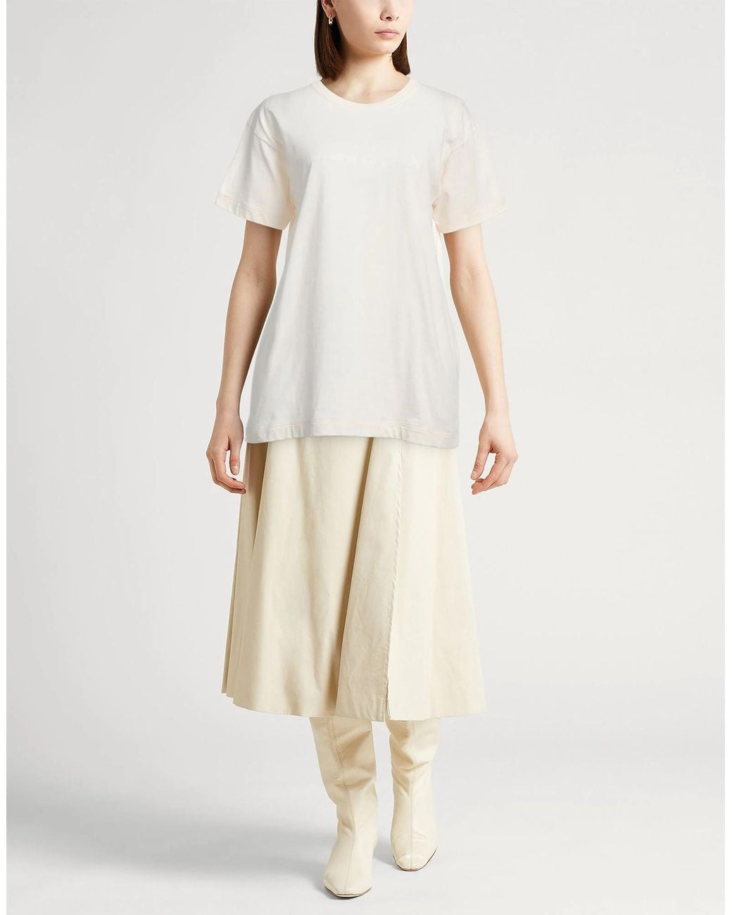 Maison Margiela White Short Sleeves T-Shirts