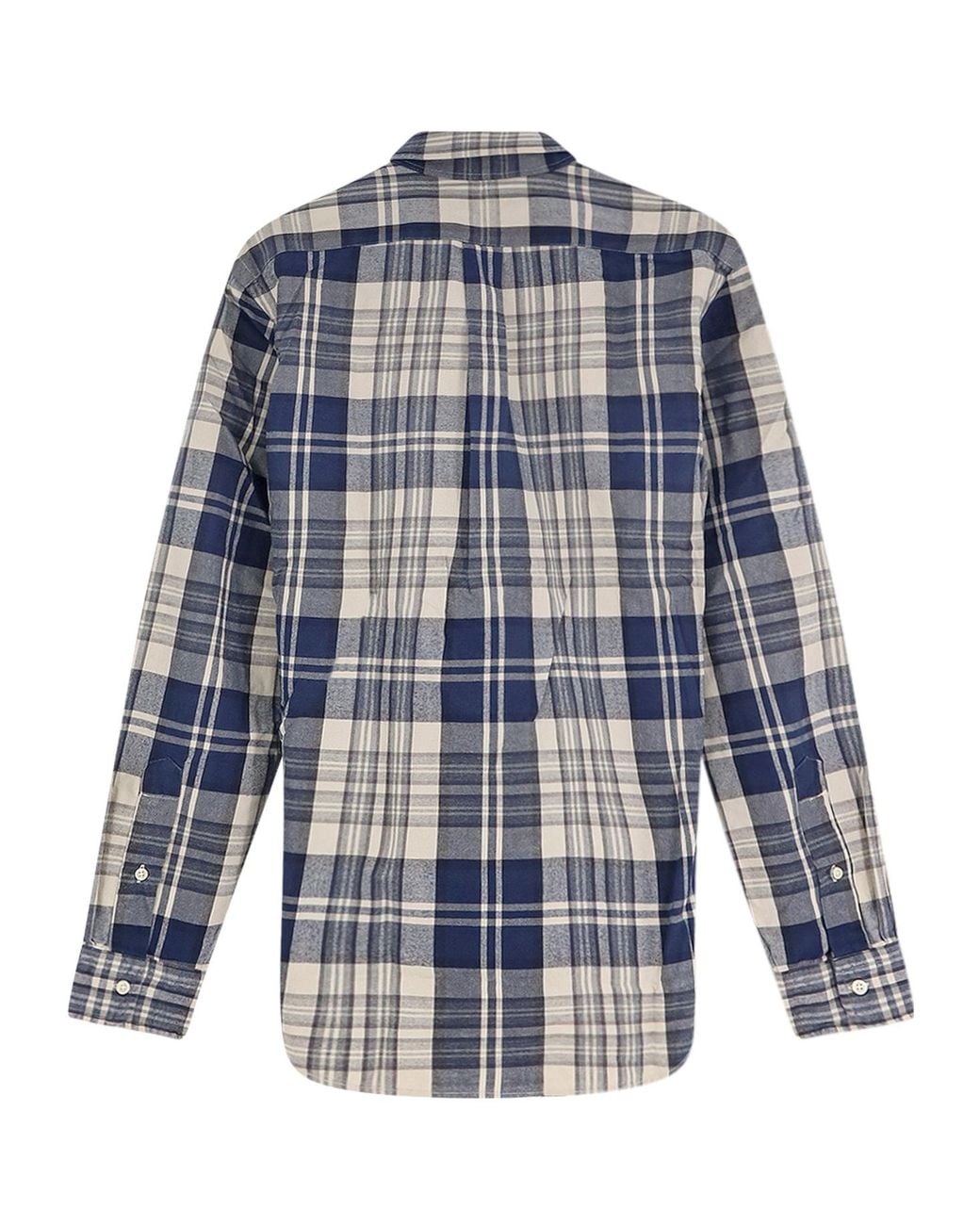 Polo Ralph Lauren Blue Plaid Sports Shirt for men
