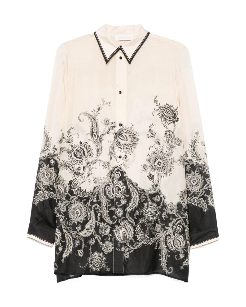 Zimmermann White Rhiannon Relaxed Shirt