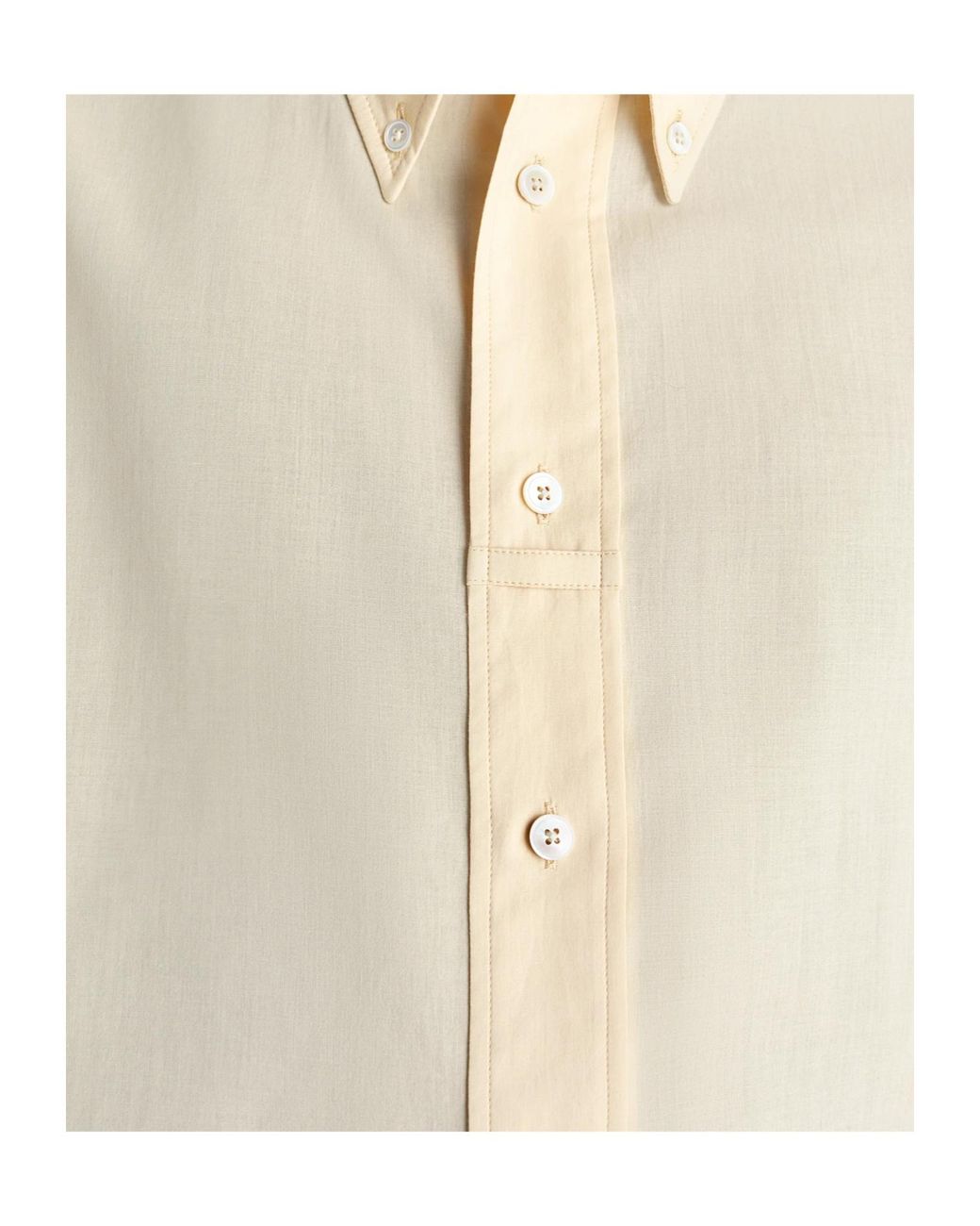 Lemaire Natural Short-Sleeved Shirt for men