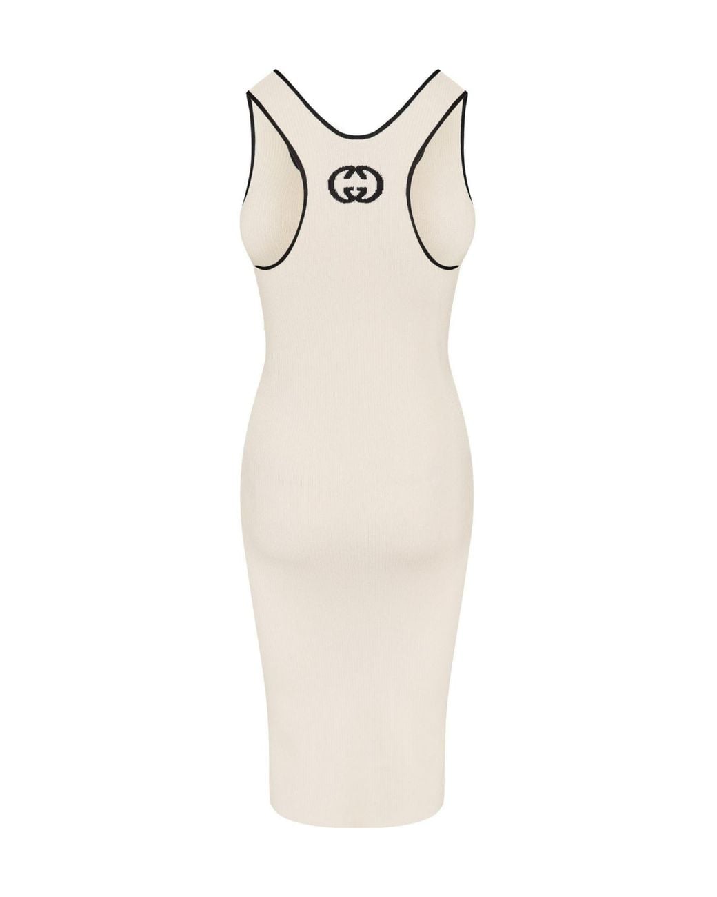 Gucci White Logo Dress