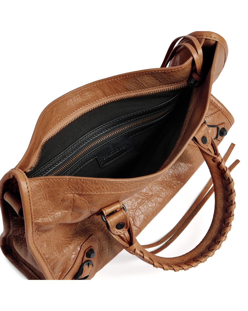 Balenciaga Brown Le City Small Tote Bag