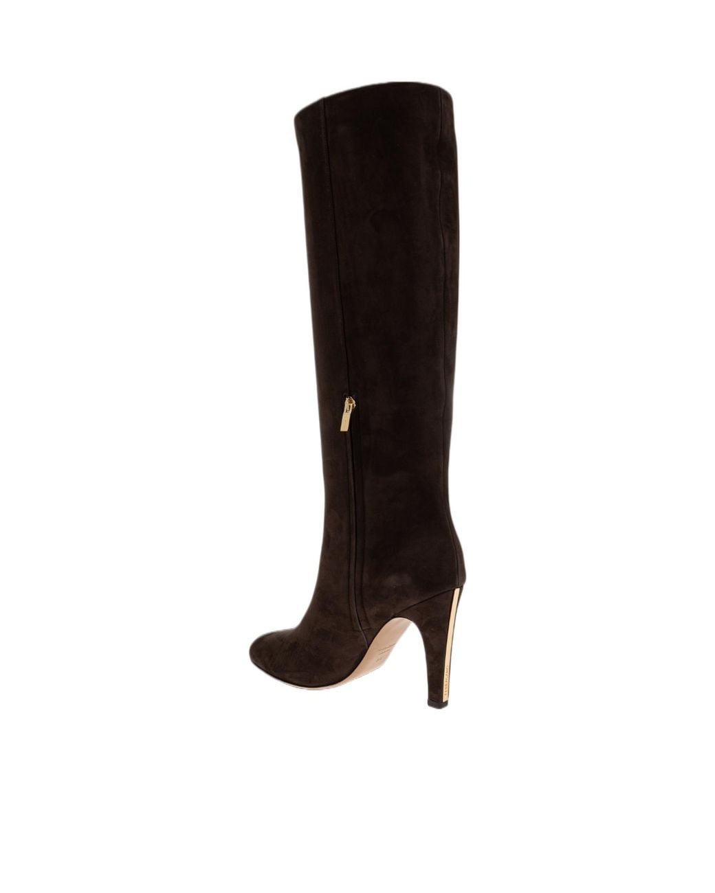 Ferragamo Black Knee High Boot