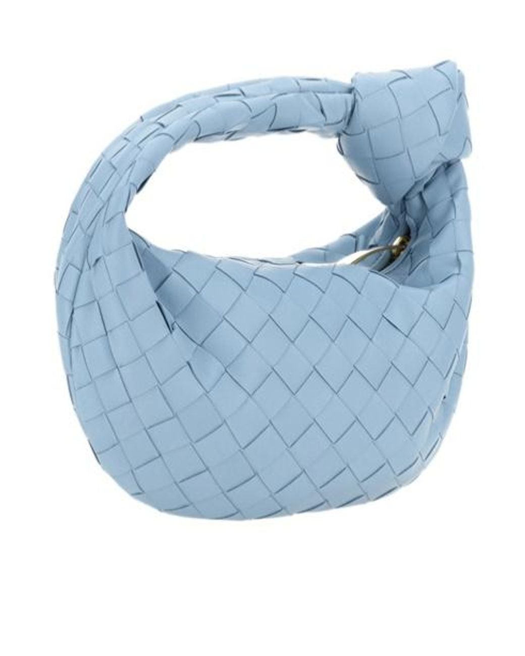 Bottega Veneta Blue Jodie Mini Tote Bag
