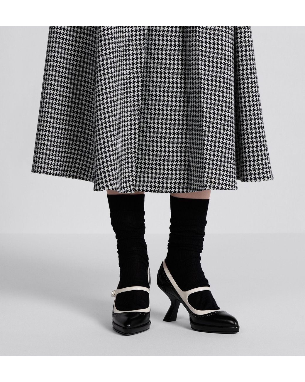 Dior Black Mary Jane High Heels