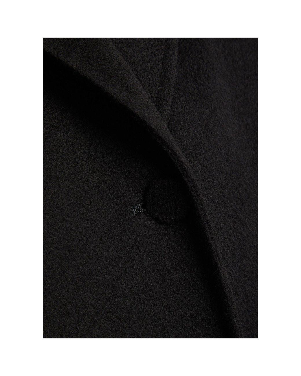 Joseph Black Belted Coat