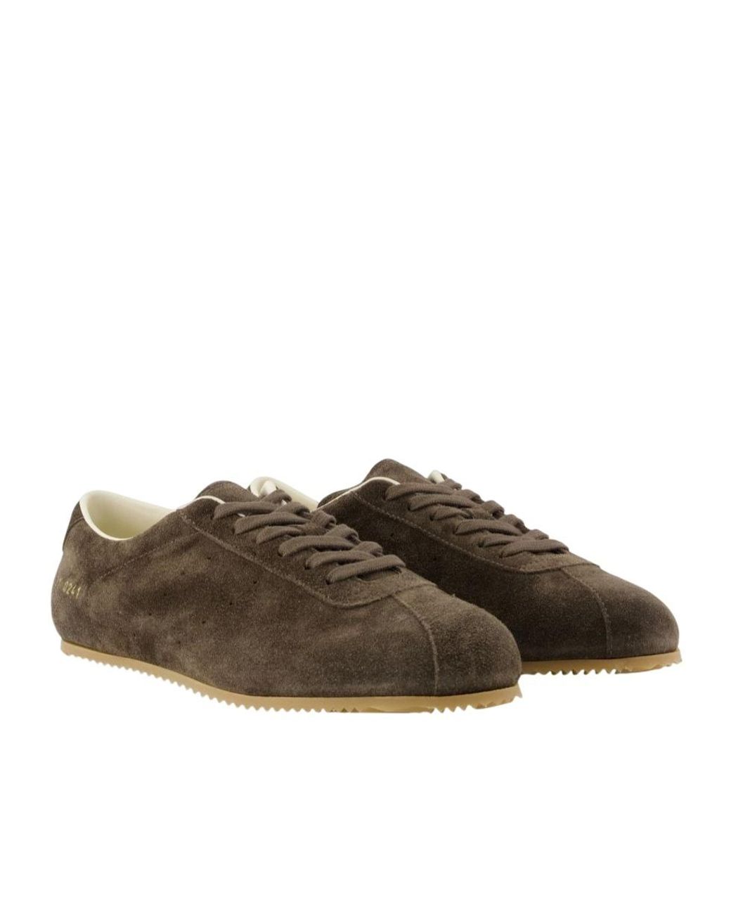 Common Projects Brown Driving Low-Top Sneakers