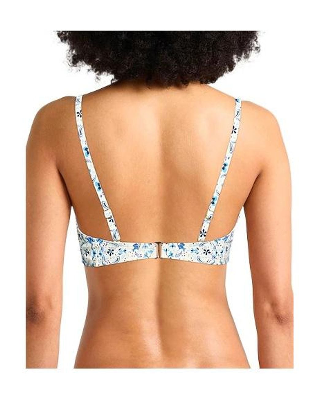 Tory Burch Blue Multicolour Bikini Tops