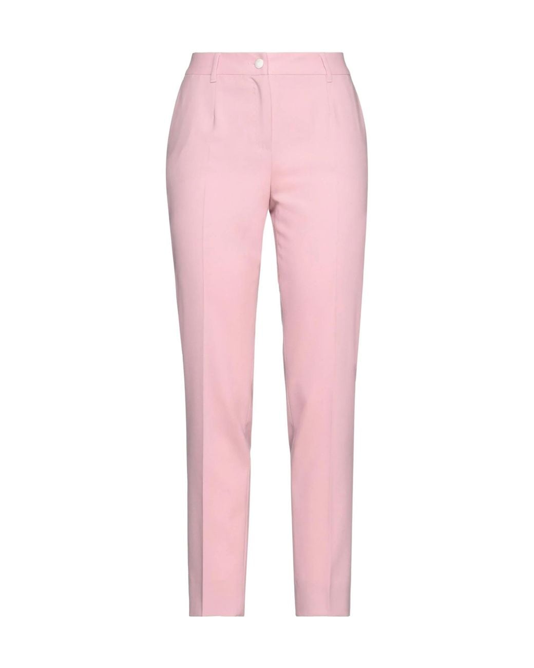 Dolce & Gabbana Pink Formal Trousers
