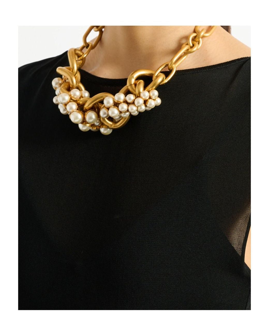 Balmain Metallic Sync Necklace
