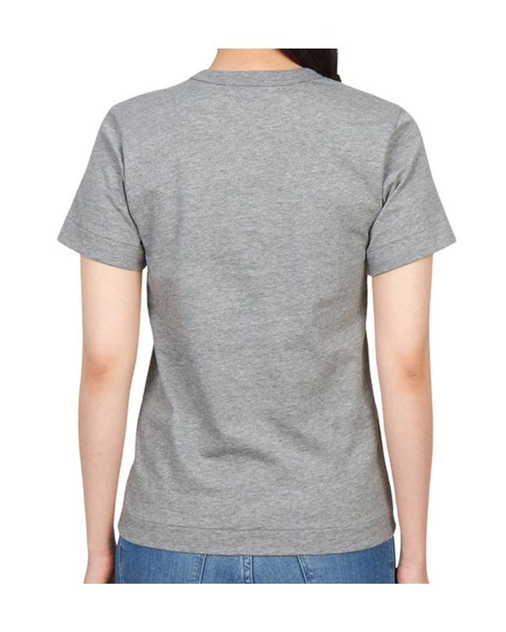 Comme des Garçons Gray Short-Sleeved T-Shirt