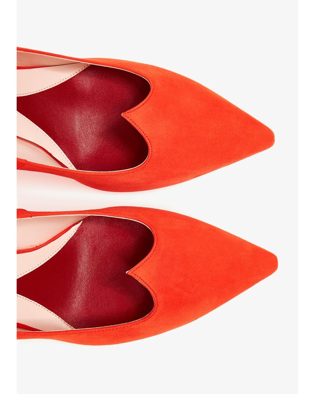 Roger Vivier Red I Love Vivier Pumps