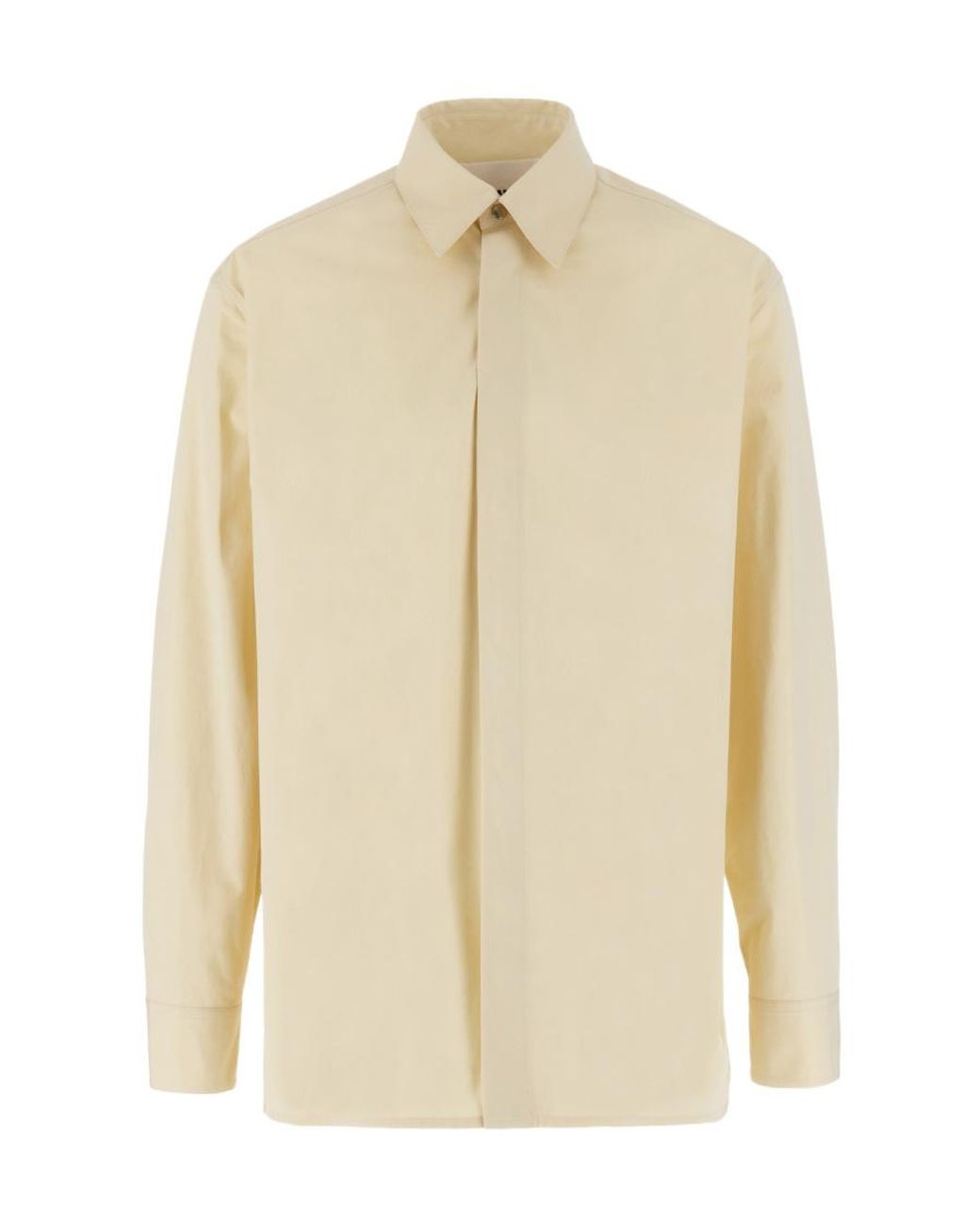 Jil Sander Natural Long Sleeved Shirt for men