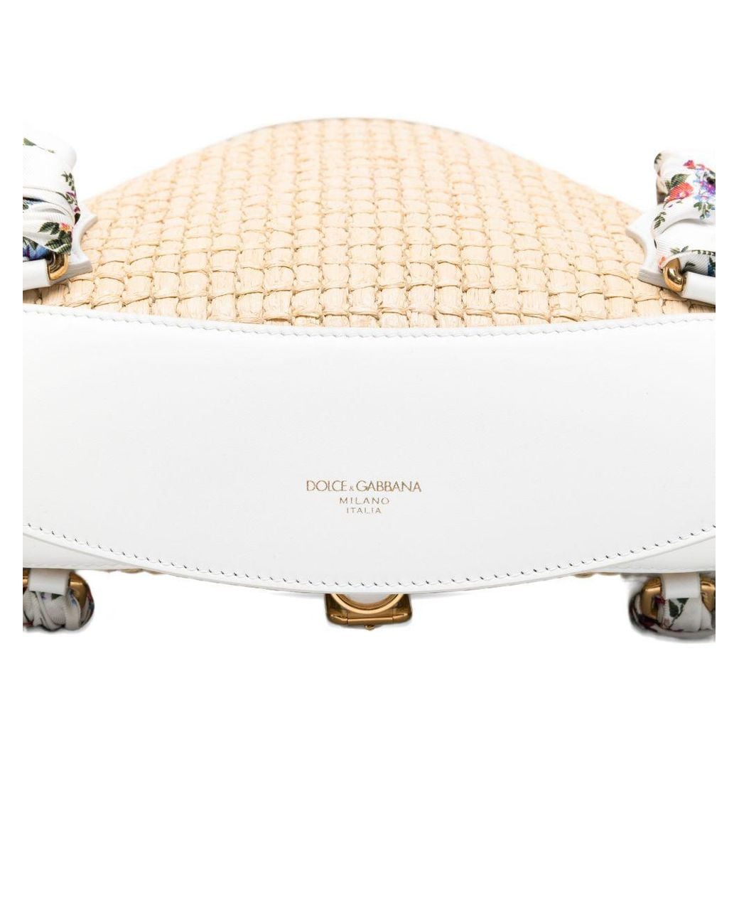 Dolce & Gabbana White Shoulder Bags