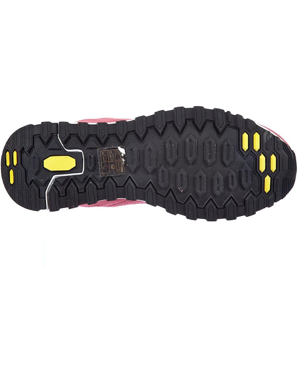 EA7 Pink Logo Lace Up Casual Sports Shoes for men