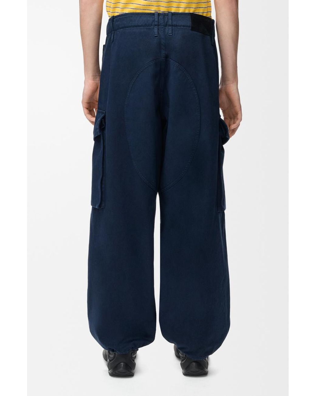 Loewe Blue Cargo Trousers for men