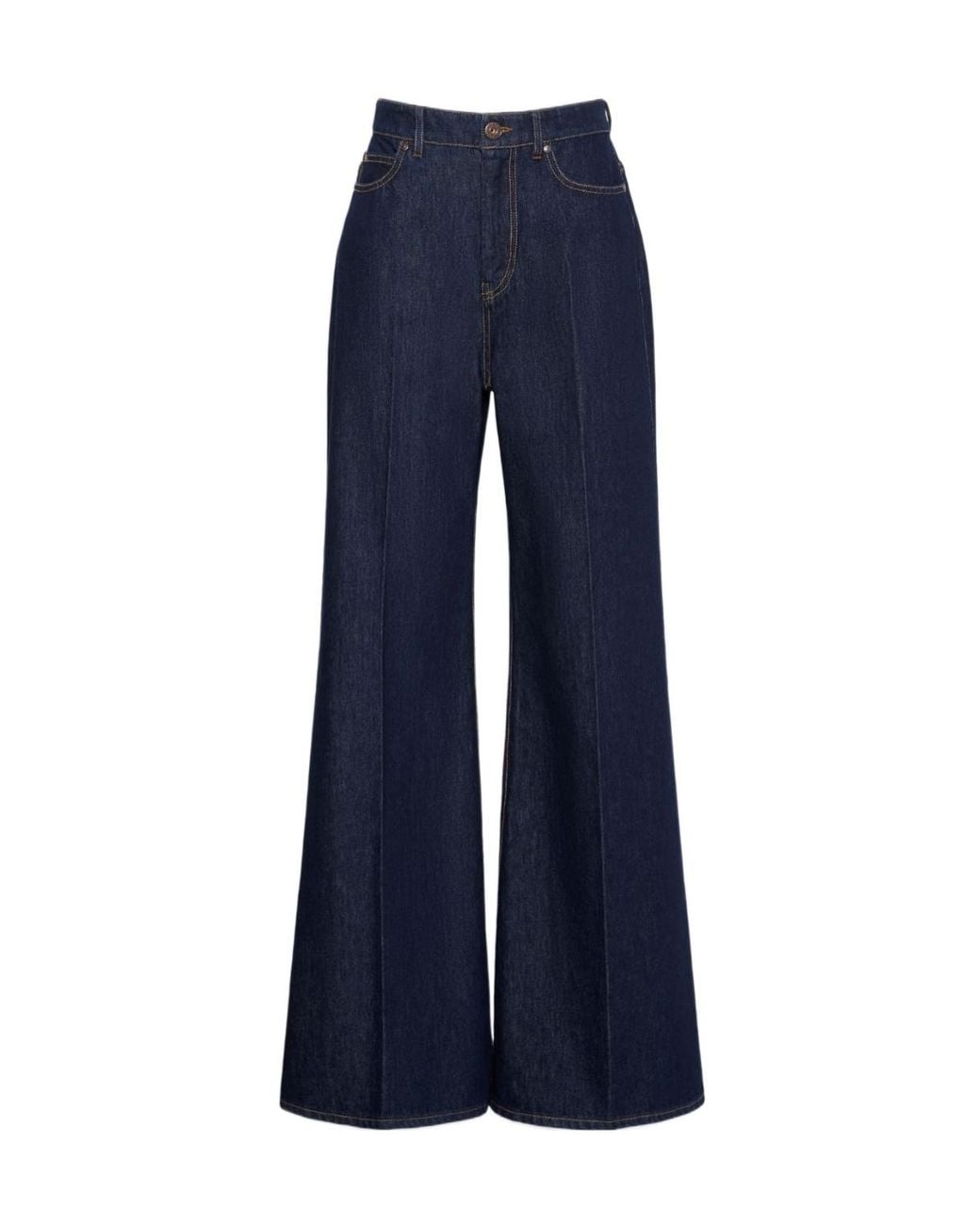 Weekend by Maxmara Blue Belt-Loop Jeans