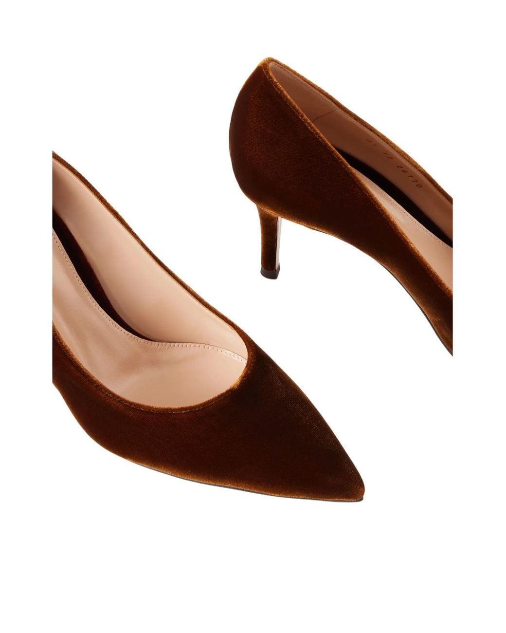 Gianvito Rossi Brown Pointed Toe Stiletto Pumps