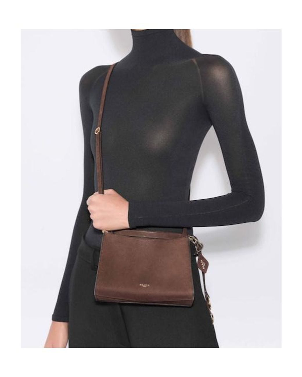 Alaïa Black Alaïa Le Click Small Square Bag