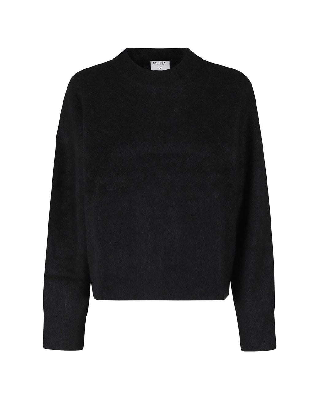 Filippa K Black Fluffy Knitwear
