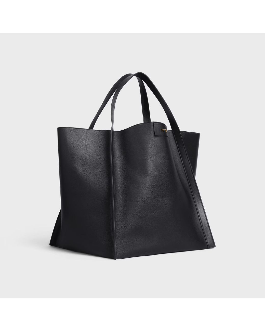Céline Black Medium Cube Bag