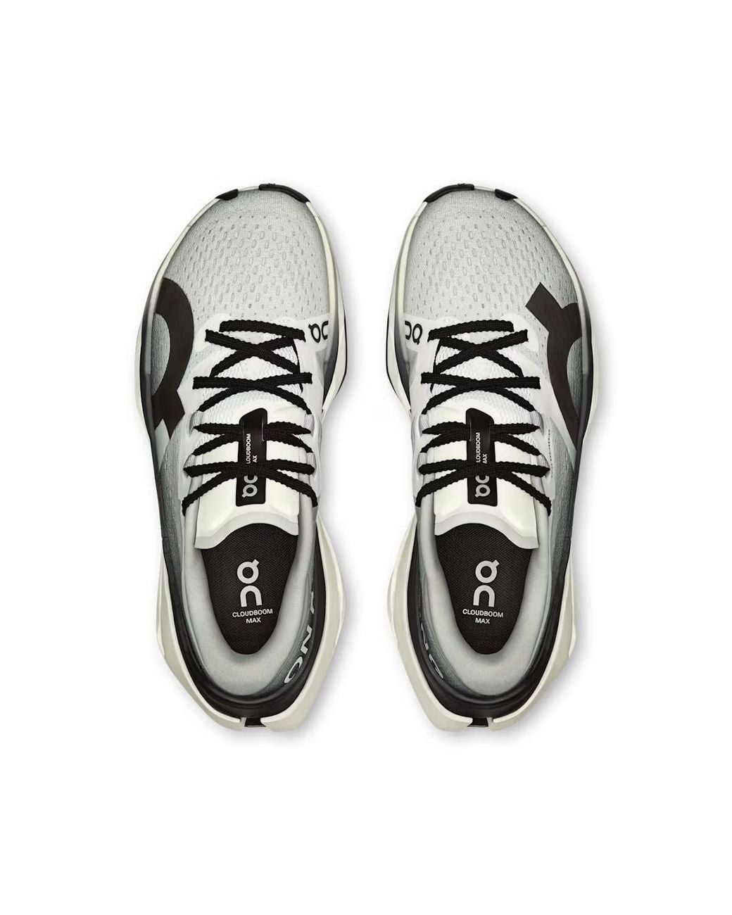 On Shoes Black Running Cloudboom Max Lace-Up Sneakers