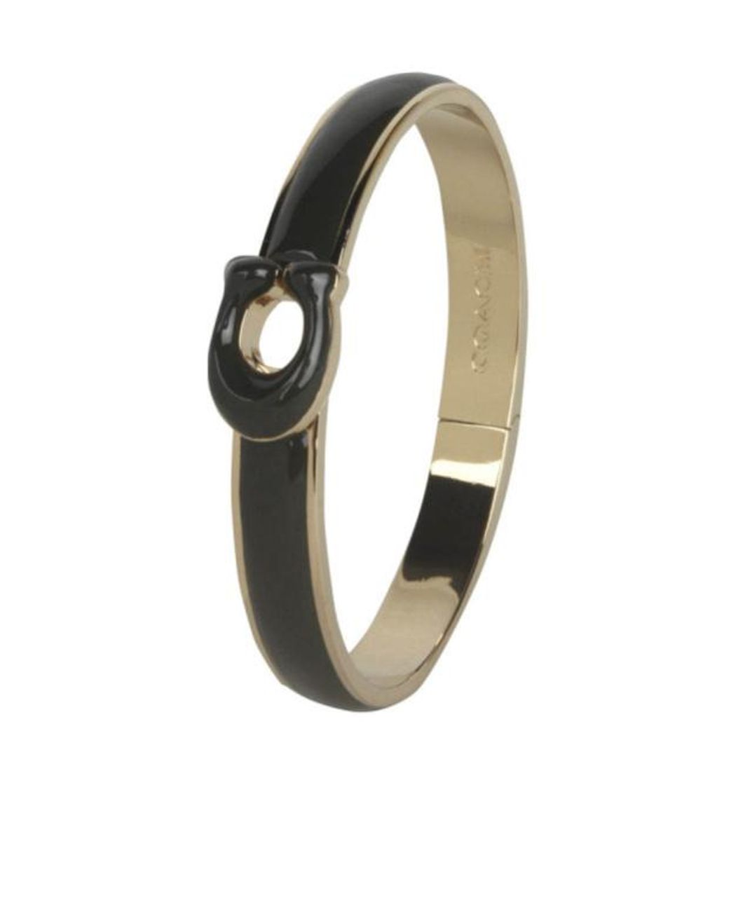 COACH White Logo Bracelet