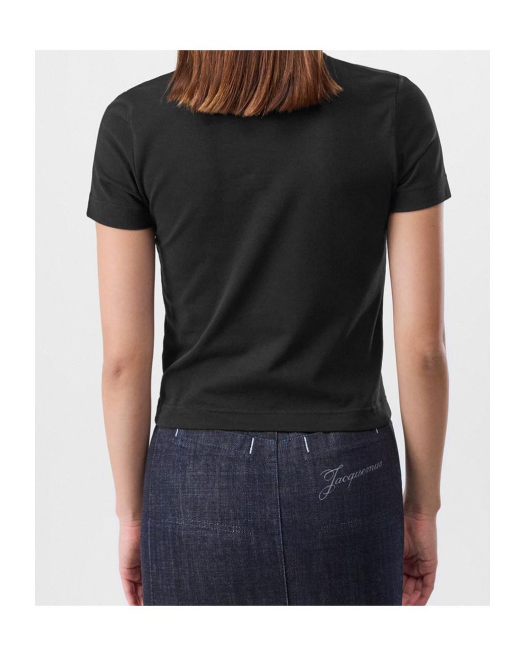 Jacquemus Black Short-Sleeved T-Shirt