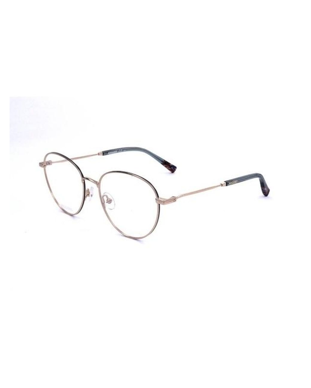Missoni White Oval Frame Glasses