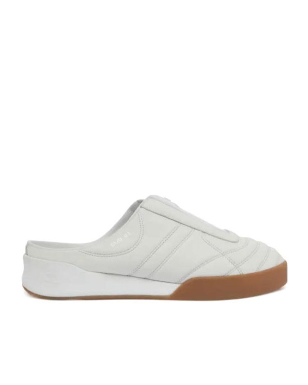 Courreges White Club 02 Leather Mules