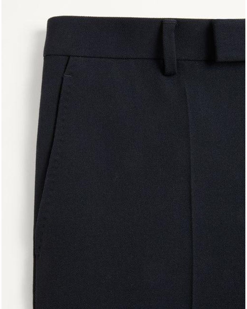 Valentino Blue Pleat Tailored Trousers for men