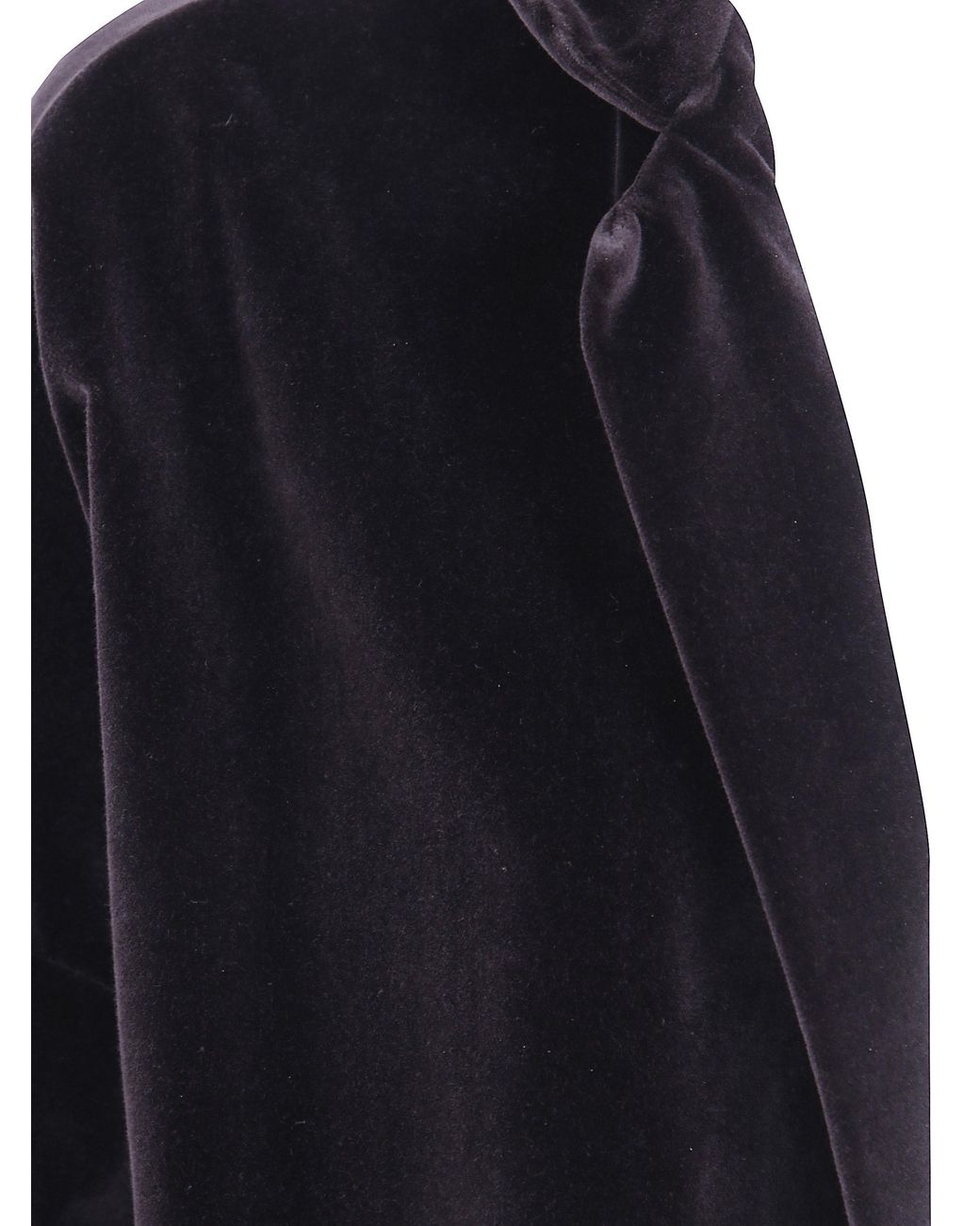 Daniela Gregis Blue Gladiolo Oversized Jacket