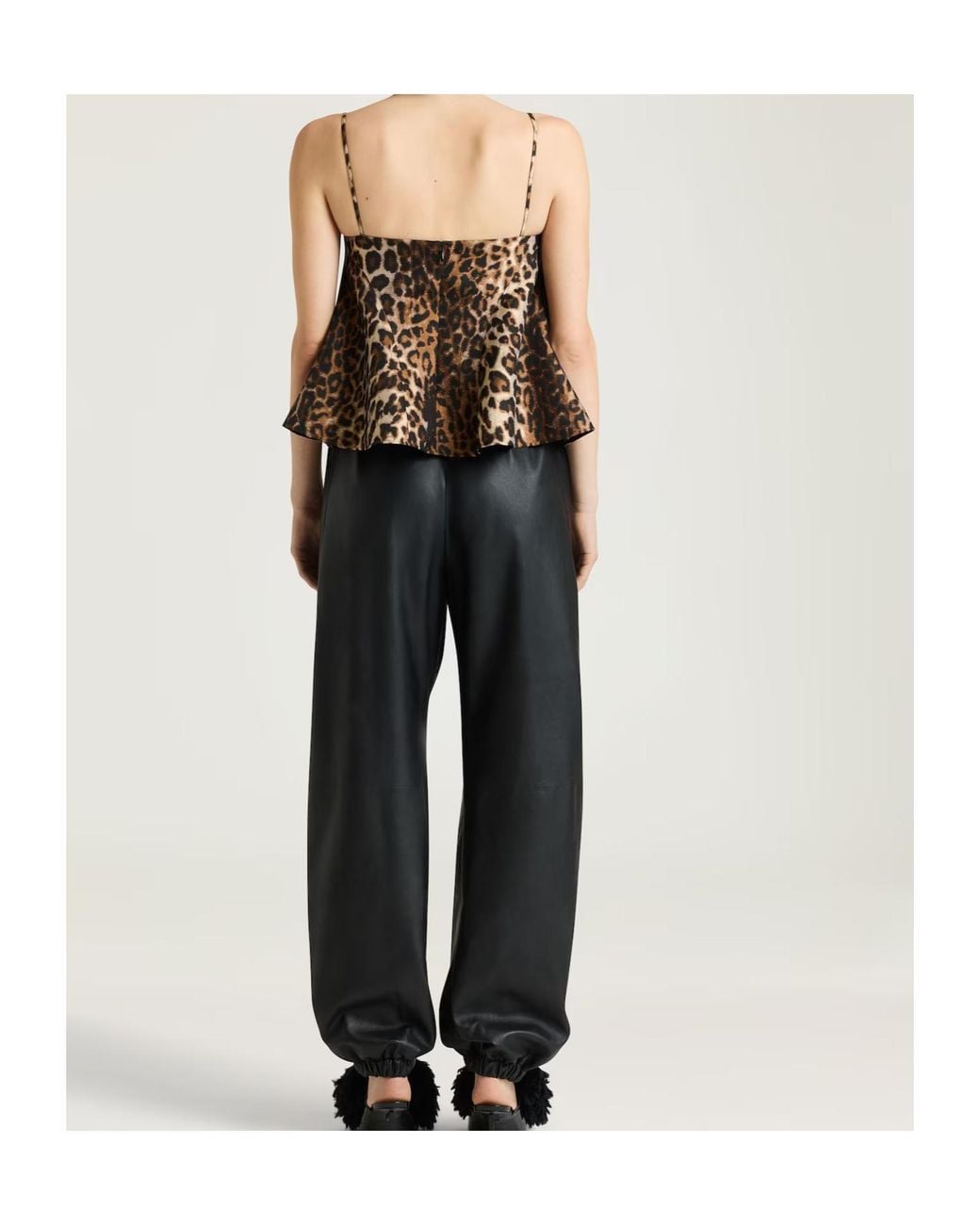 Givenchy Brown Sliced Top
