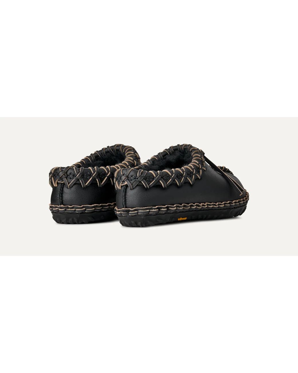 Ugg Black Tasman Albite Braided Slippers for men