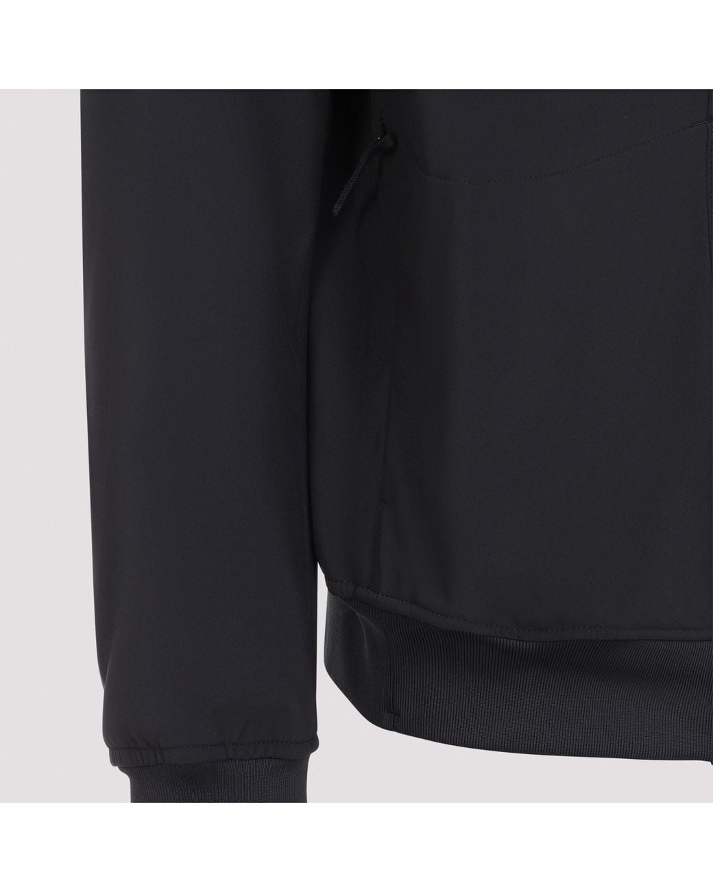 Stone Island Black Zip Bomber Jacket for men