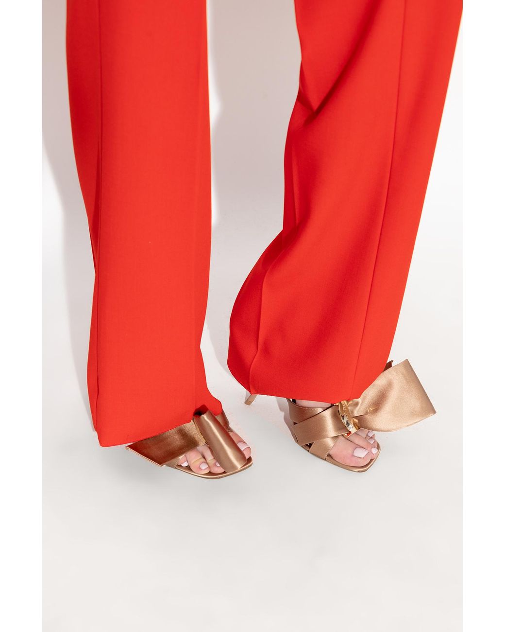 Ferragamo Multicolor High-Heeled Sandals