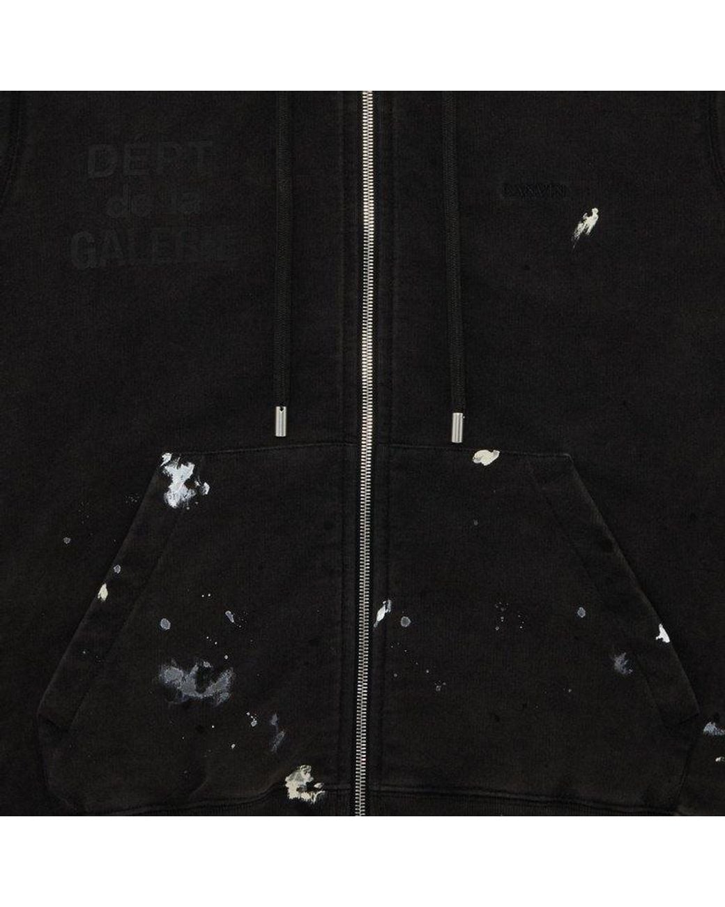 GALLERY DEPT. Black X Lanvin Paris Logo Casual Jacket for men