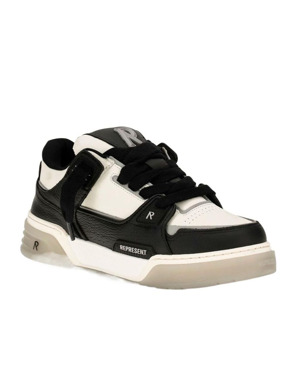 Represent Black Studio Low-Top Sneakers for men