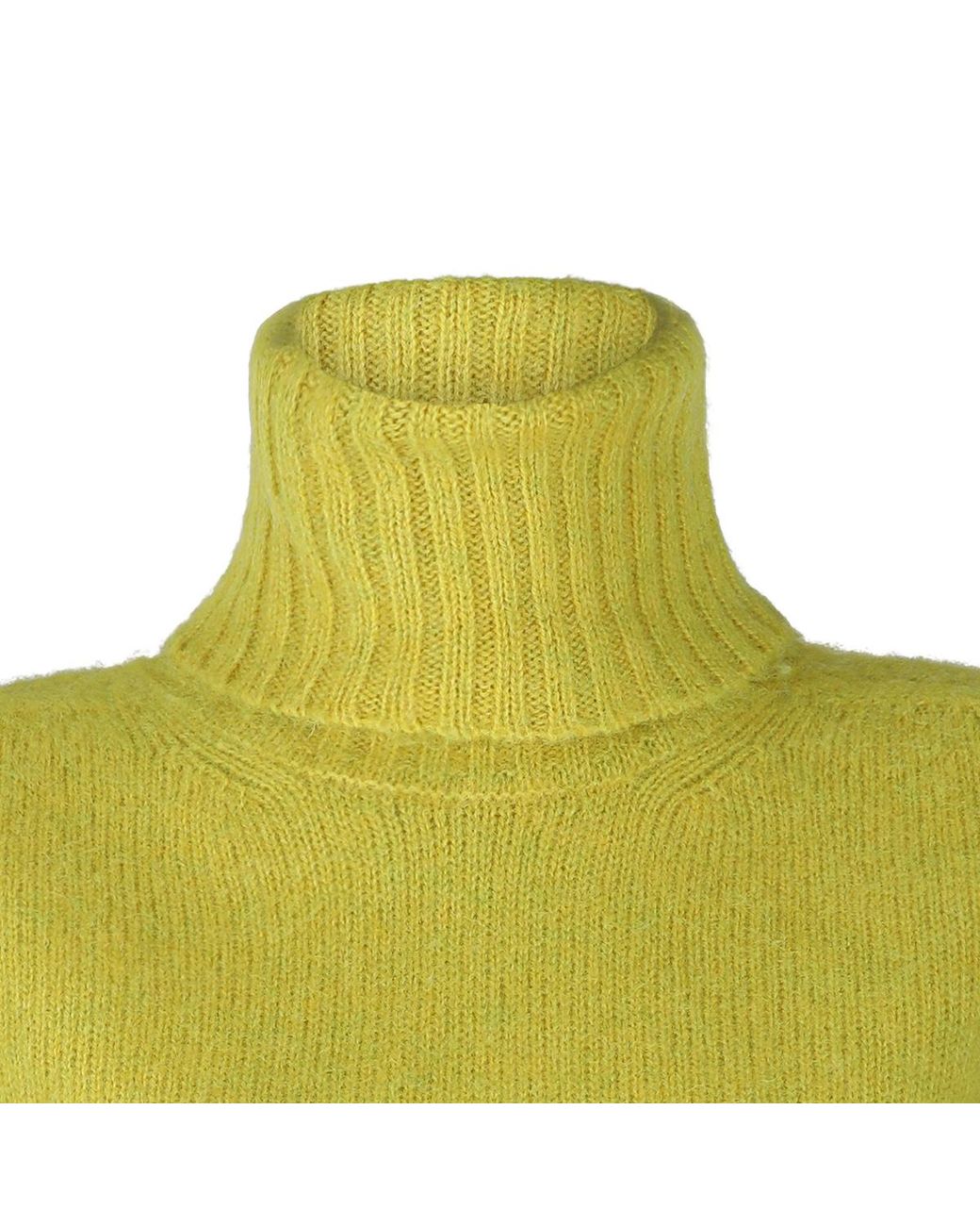 Céline Yellow Turtleneck Sweater