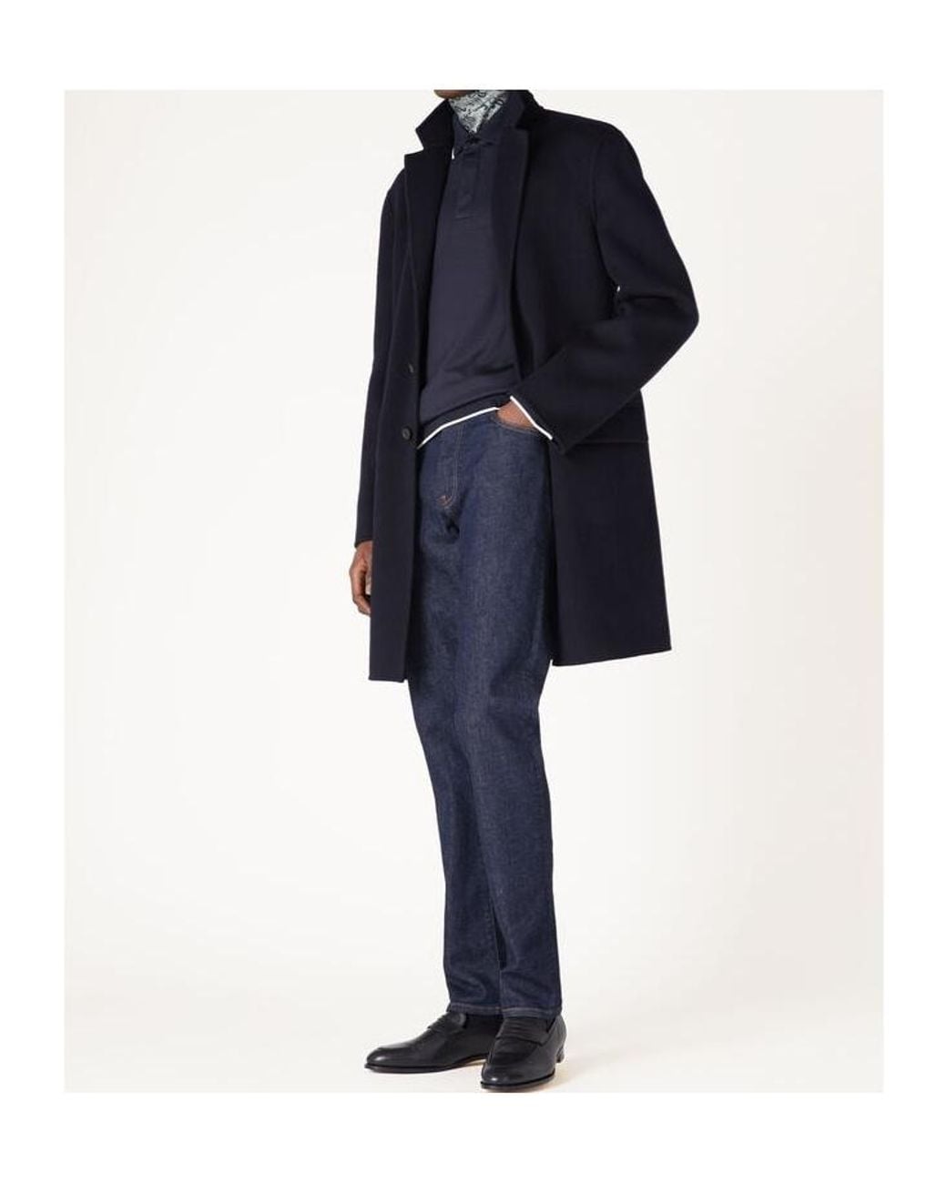Loro Piana Blue Five-Pocket Zip-Fly Jeans for men
