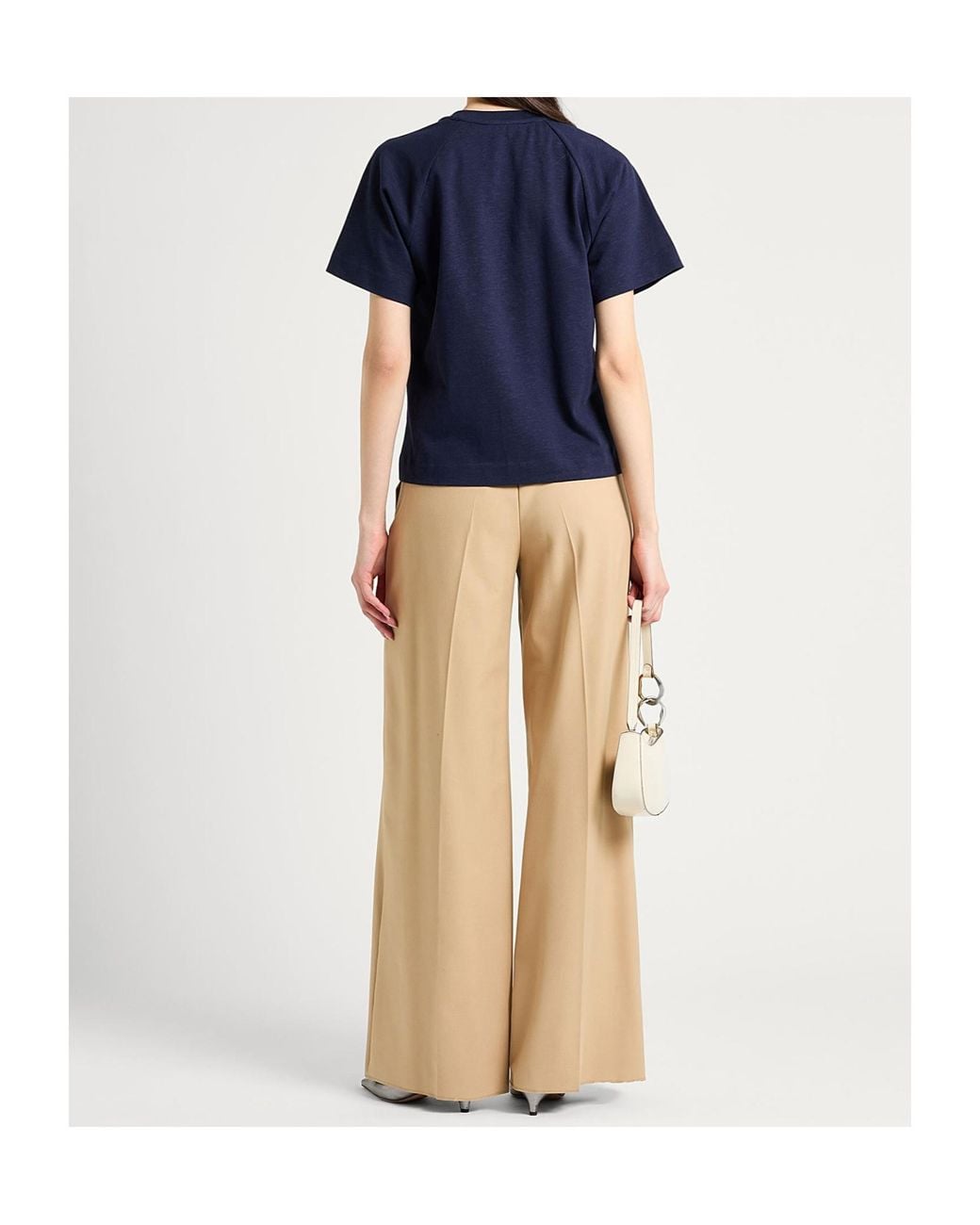 MAX&Co. Blue Short Sleeve Crew Neck T-Shirt