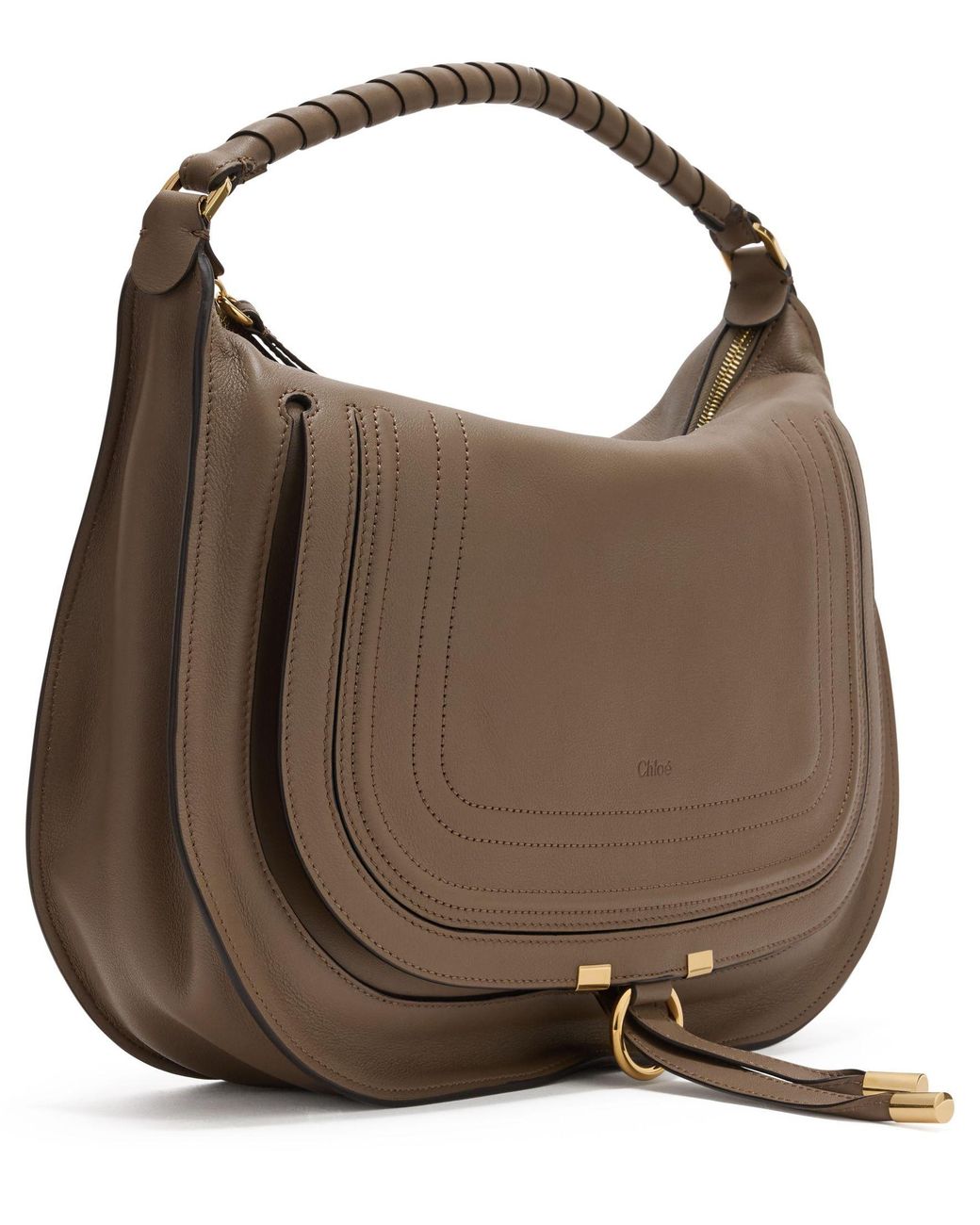 Chloé Brown Saddle Shoulder Bag