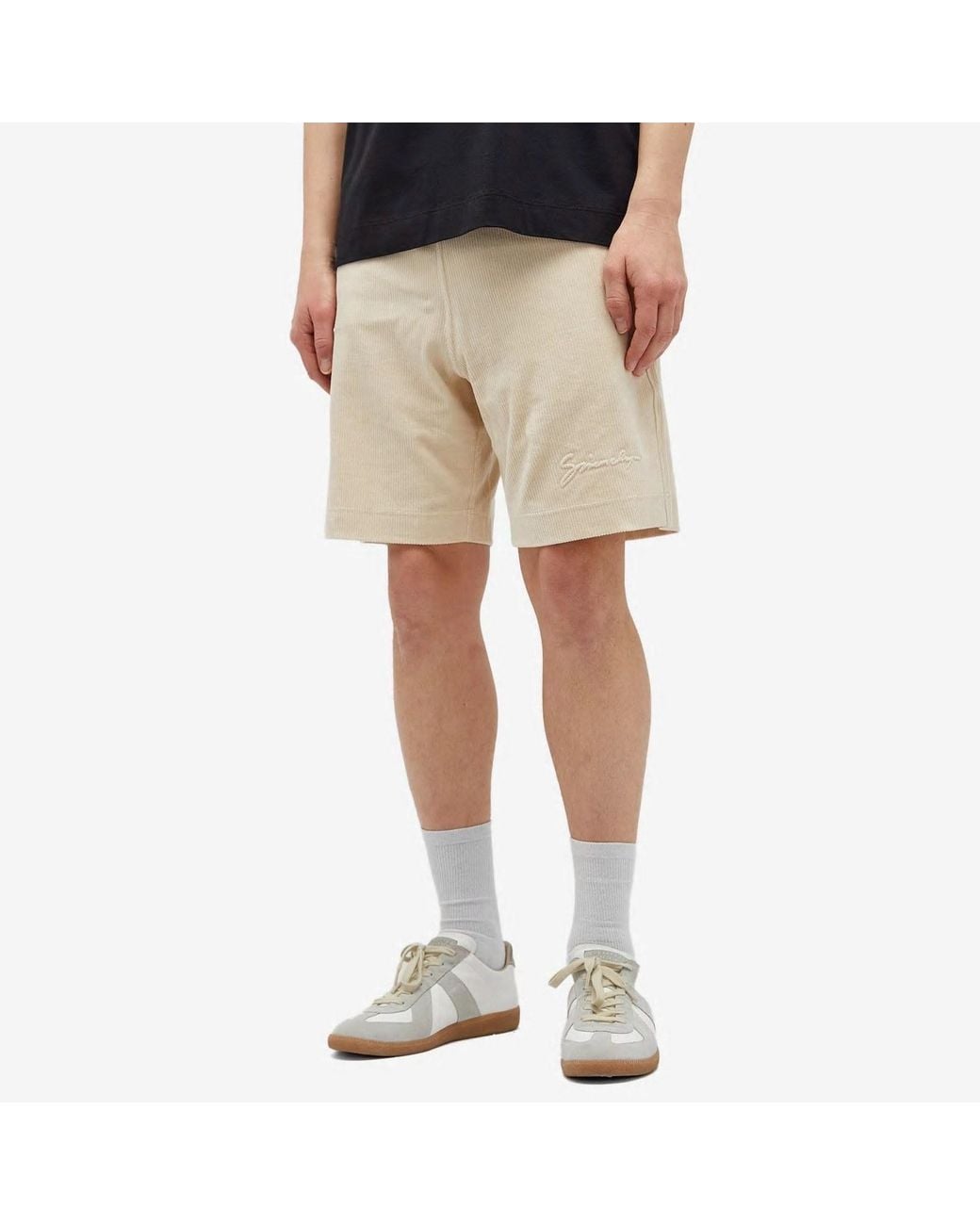 Givenchy Natural Corduroy Bermuda Shorts for men
